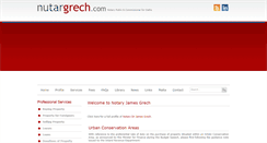 Desktop Screenshot of nutargrech.com